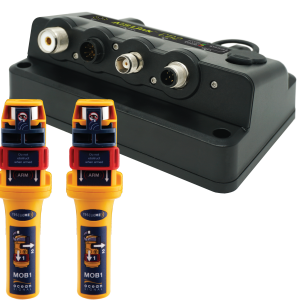 AISLink CB2 Class B+ AIS Bundle with Two Ocean Signal rescueMe MOB1 AIS with DSC Beacons